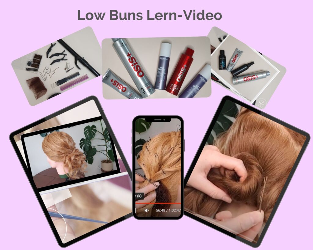 ¦ online kurse für makeup artsiten ¦ haarstylingvideo ¦ online kurse haarstyling ¦ vorbereitung haarstyling ¦ frisuren beginnen tipps ¦ kathrin pützer