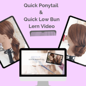 Quick Ponytail & Quick Low Bun